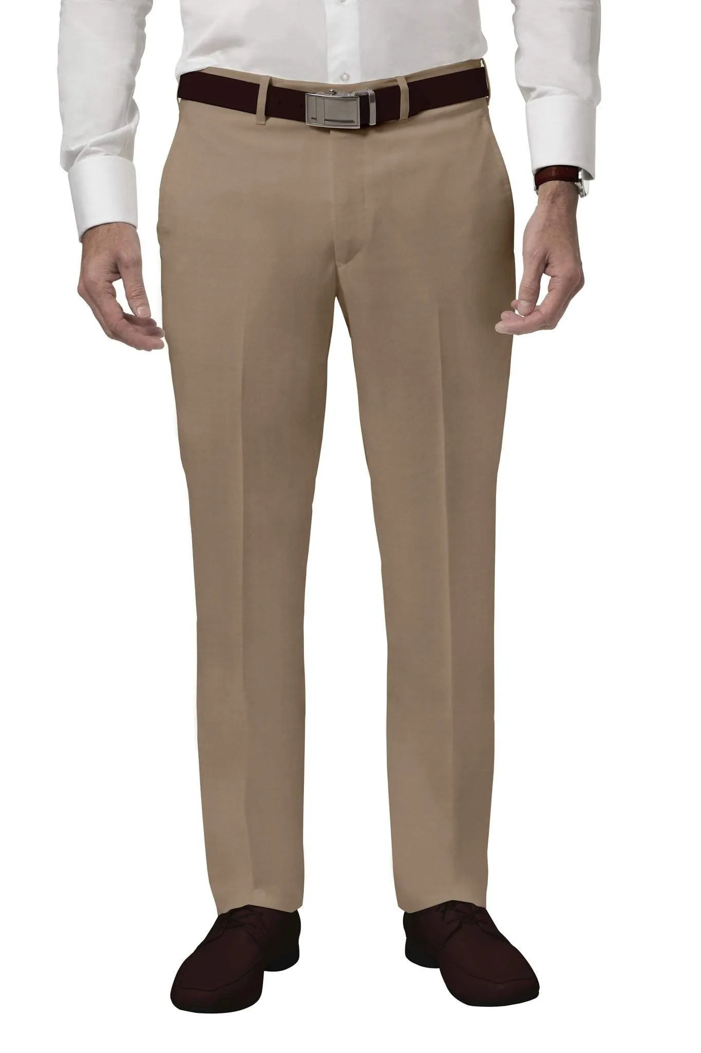 Khaki Stretch Chino Pants