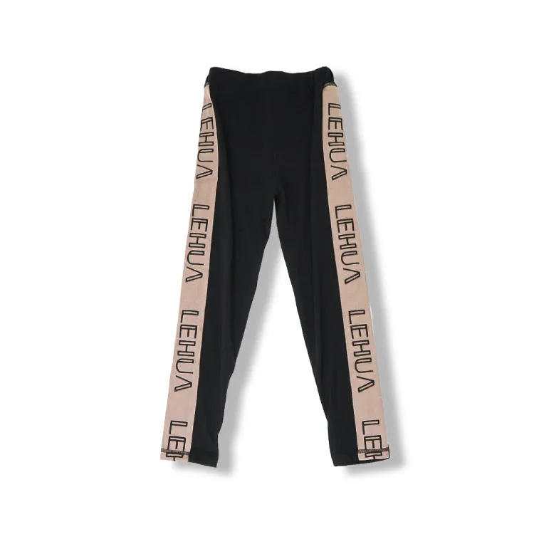 Kids leggings pants black