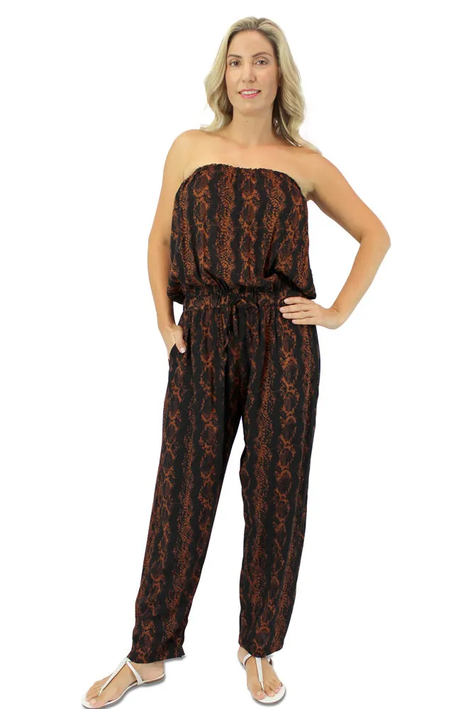 Long Jumpsuit Python