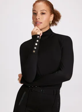 Long Sleeve Turtleneck Top