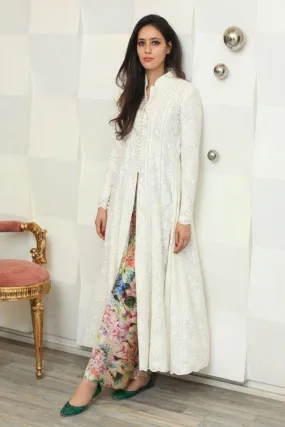 Maheen Trends - Wisteria - White - 2 Piece - Cotton