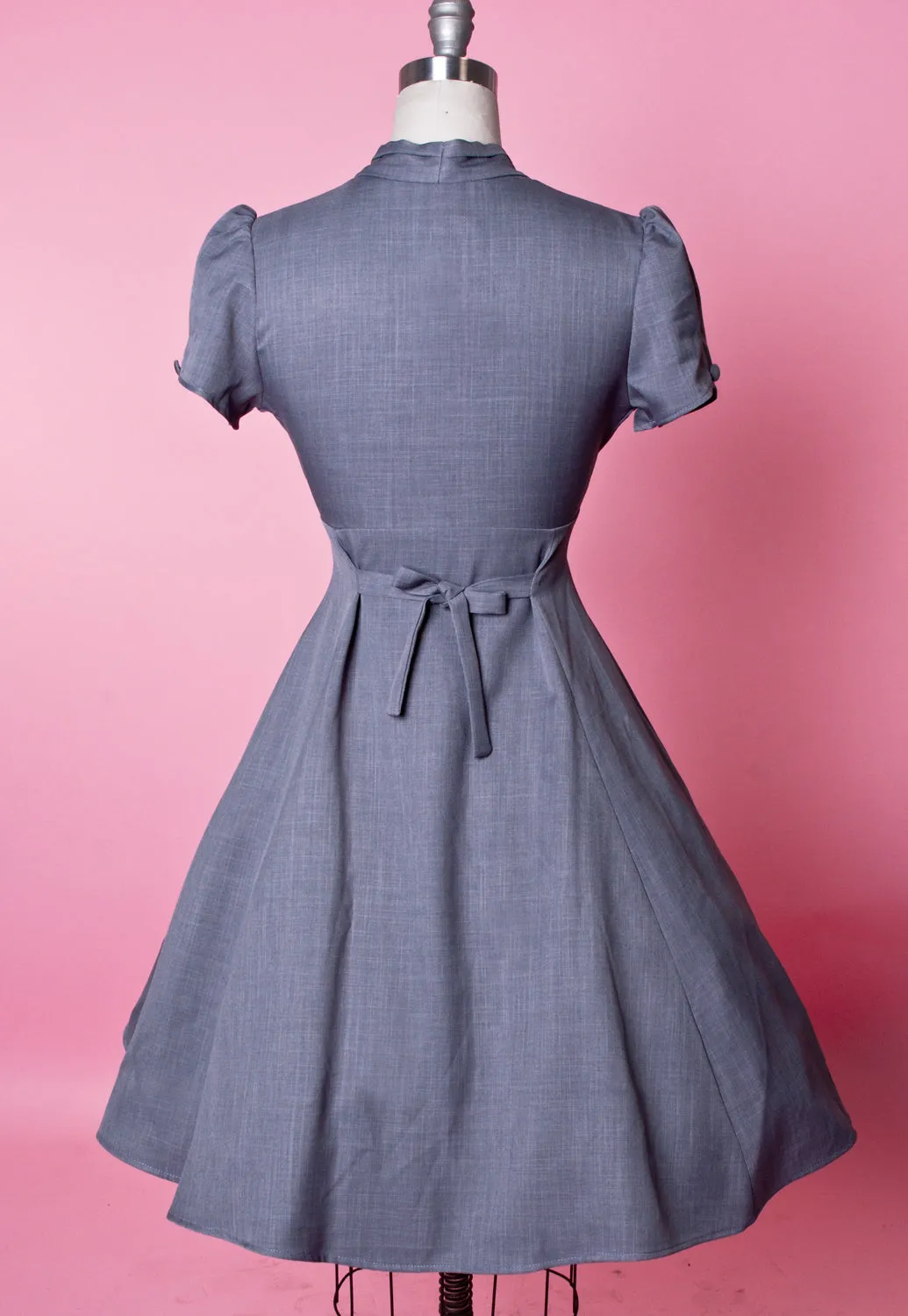 Manhattan Dress - Skyscraper Grey