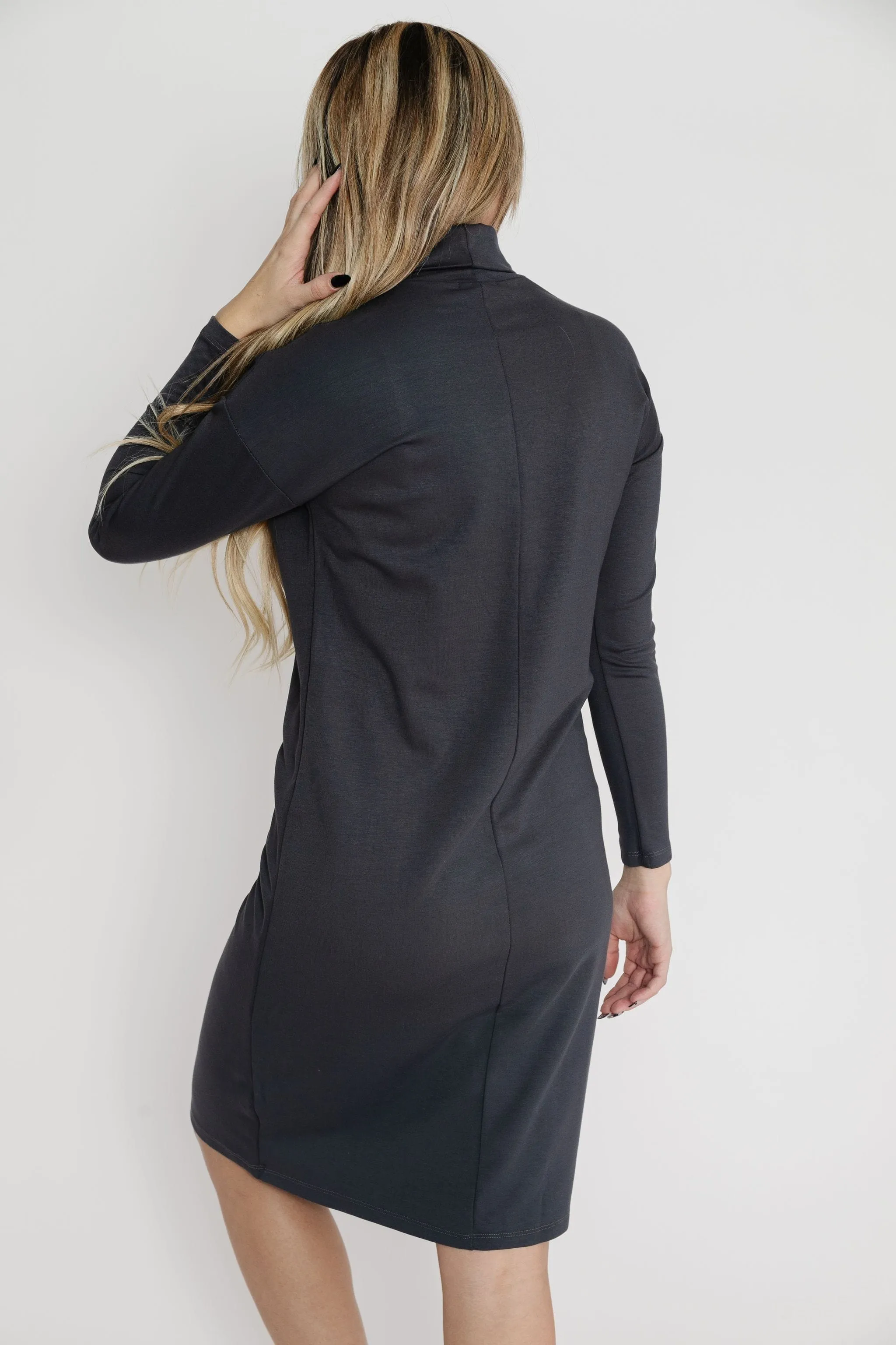 Marlo Dress in Charcoal