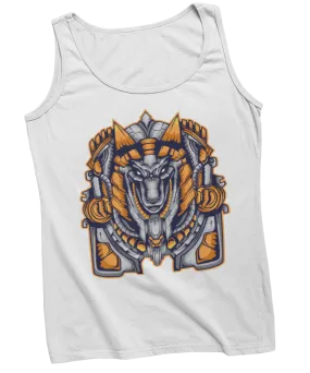 Mechanical Anubis Tattoo Design Adult Womens Vest Top