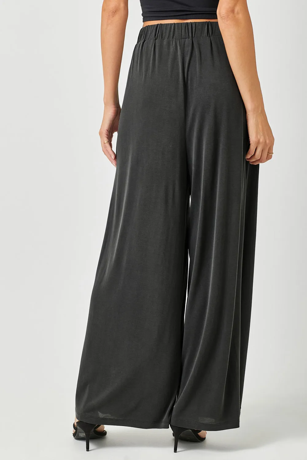 Modal Wide Leg Pants