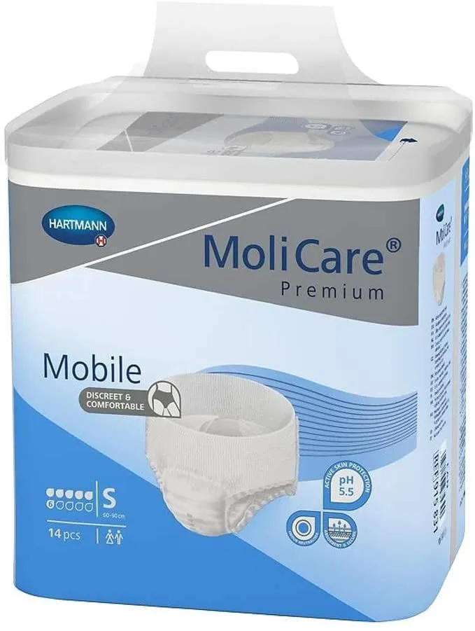 Molicare Premium Mobile Size S 6D 14's