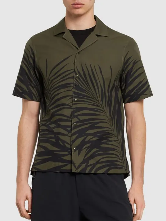 Moncler   Ferns printed cotton shirt 