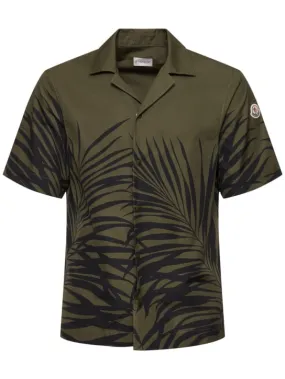 Moncler   Ferns printed cotton shirt 