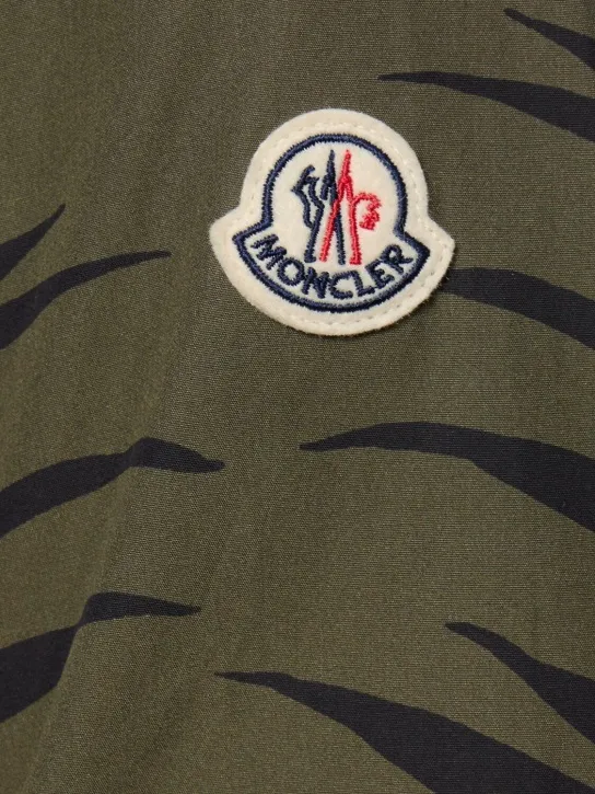 Moncler   Ferns printed cotton shirt 