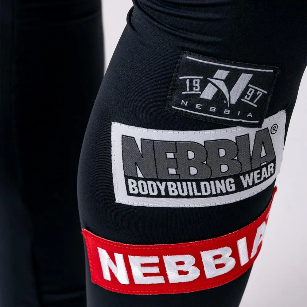 Nebbia High Waist NEBBIA Labels Leggings 504 - Black