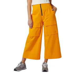 New Balance Womens Athletic Baroque Pants - Orange