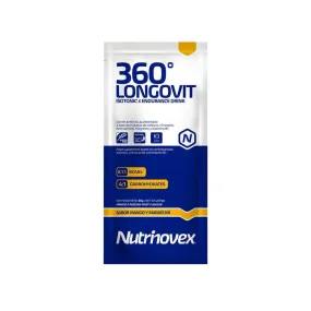 Nutrinovex Longovit 360 Mango Maracuya Flavor Drink 12 Single Dose