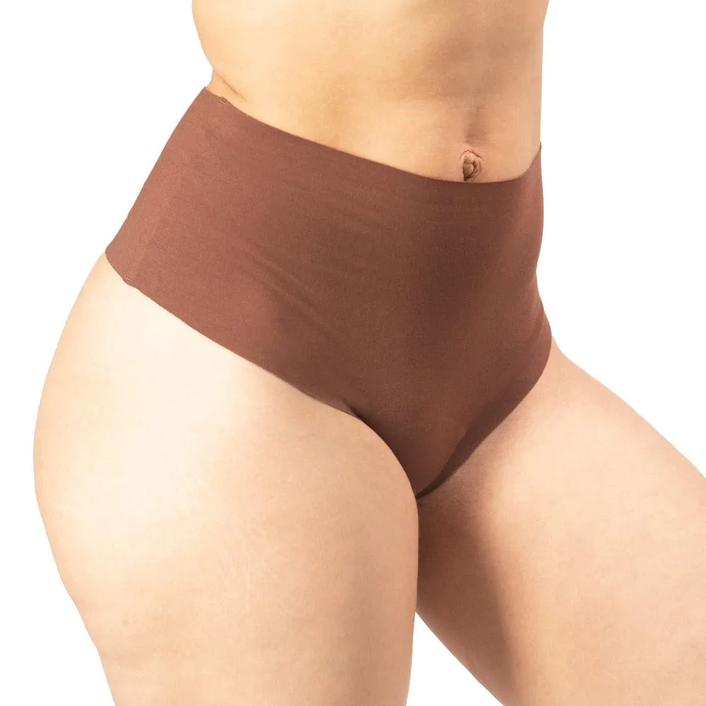 Organic Cotton No Show High Waist Thong