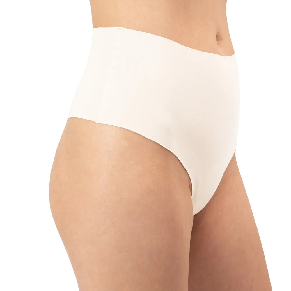 Organic Cotton No Show High Waist Thong