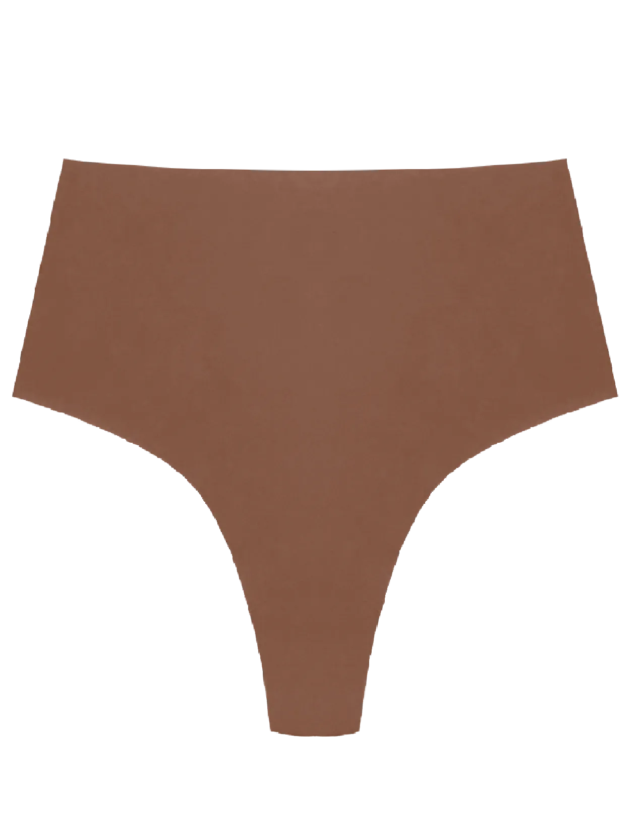 Organic Cotton No Show High Waist Thong