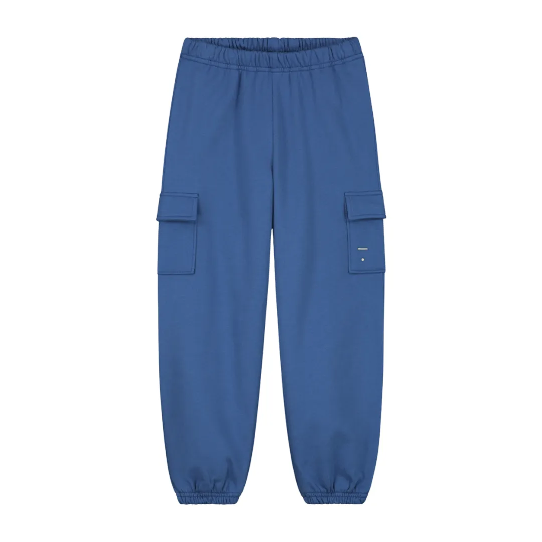 Organic Hose "Cargo Pants Blue Moon"