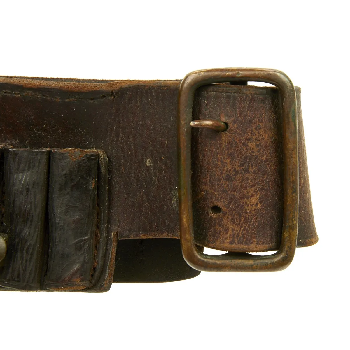 Original British Boer War Era .303 Ammunition Bandolier / Waist Belt