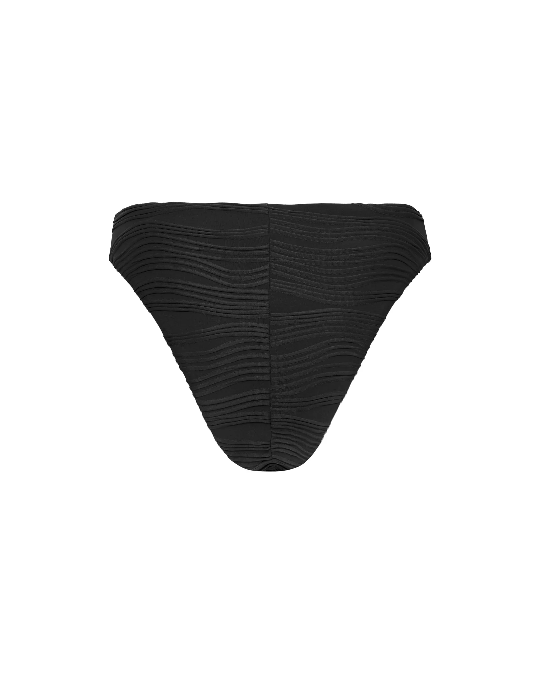 Orta High-Waist Bikini Brief Black