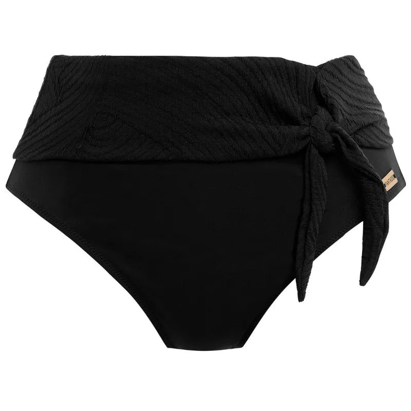 Ottawa High Waist Bikini Brief Black - Fantasie Swim