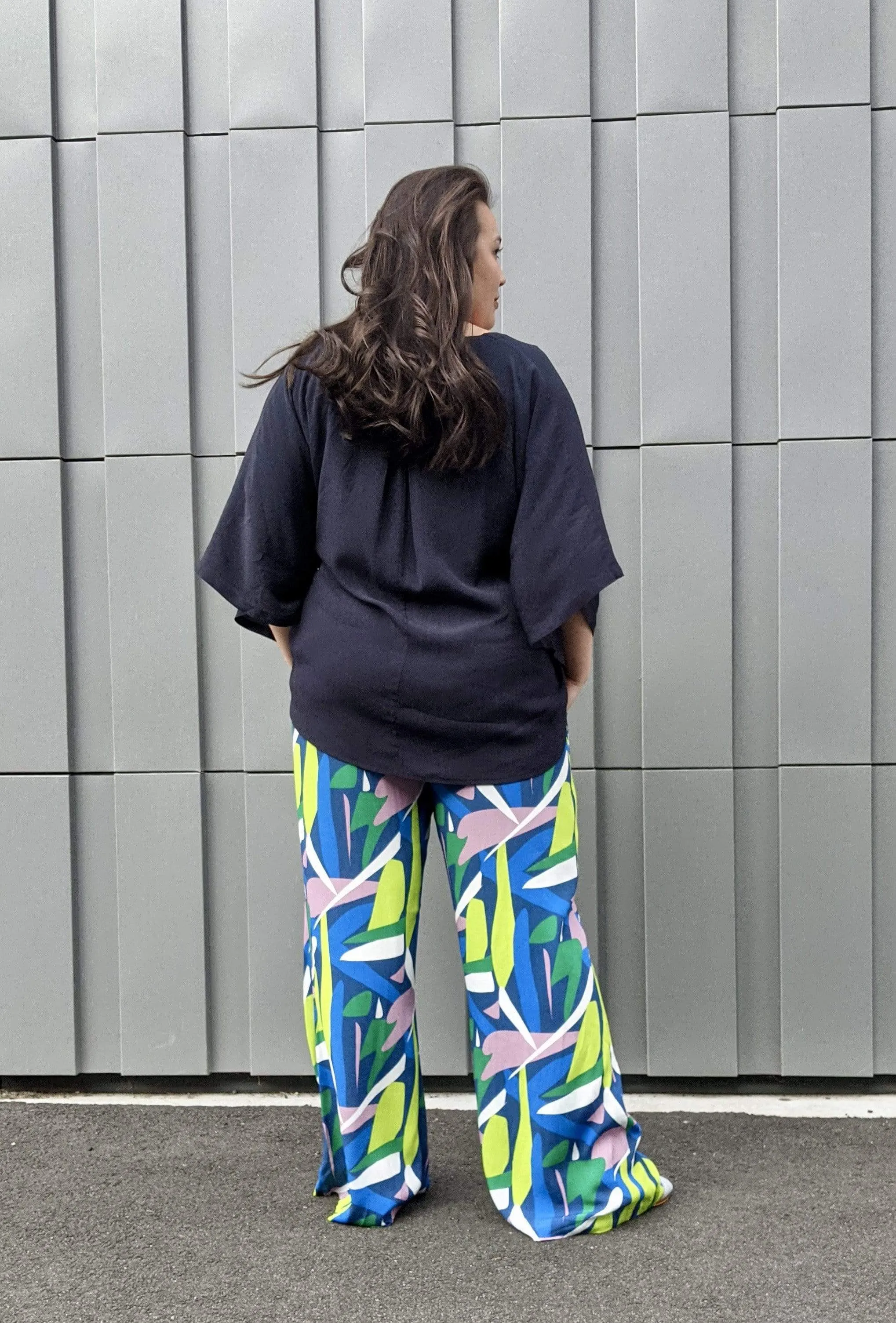 'PALAZZO' Pant - Art lines