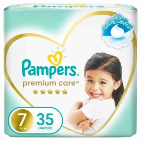 Pampers P/Care  Size 7 35`S