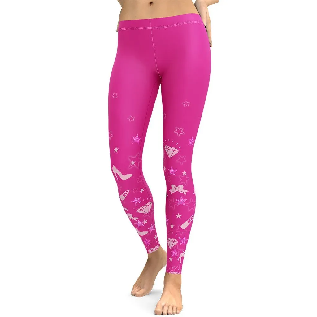 Pink Doll Leggings