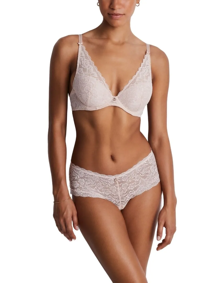 Rosessence Care High Apex Plunge Bra - Nude D'été