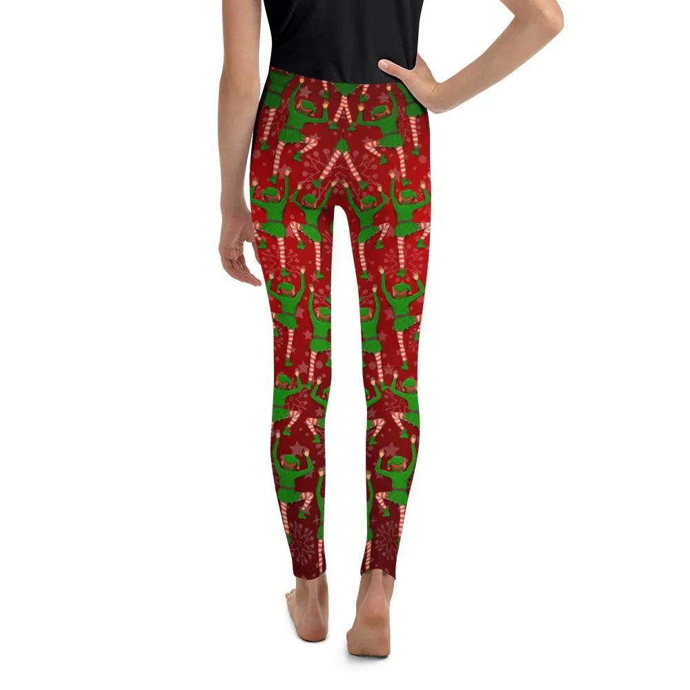 Santa's Elves Youth Leggings