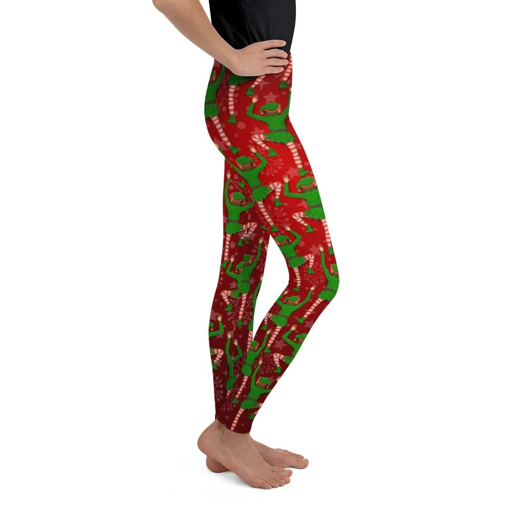 Santa's Elves Youth Leggings