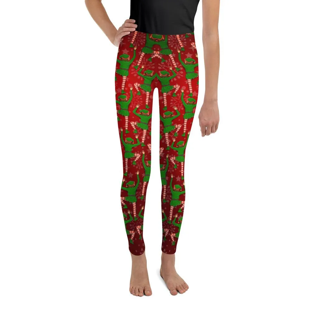 Santa's Elves Youth Leggings