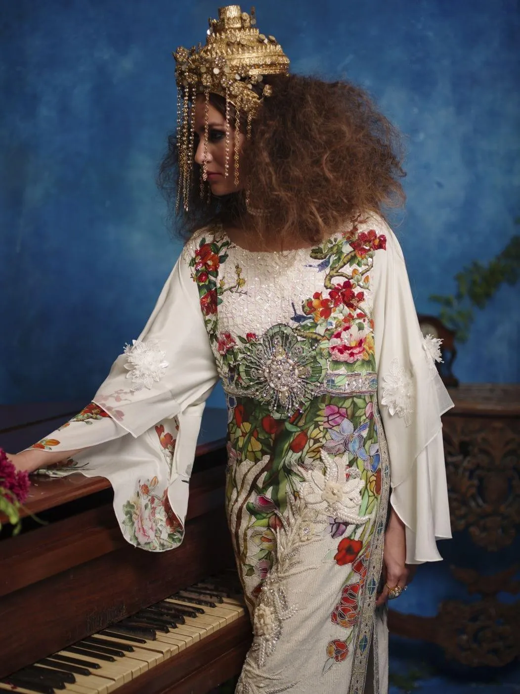 Shamaeel - Floor-Length Long Kaftan - F-6 A