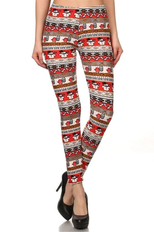 Snowman Buttery Soft Leggings