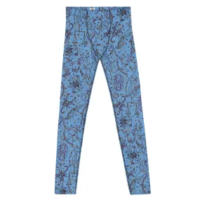 Star Signs Aligned Men’s Leggings– Cosmic Comfort with Zodiac Vibes