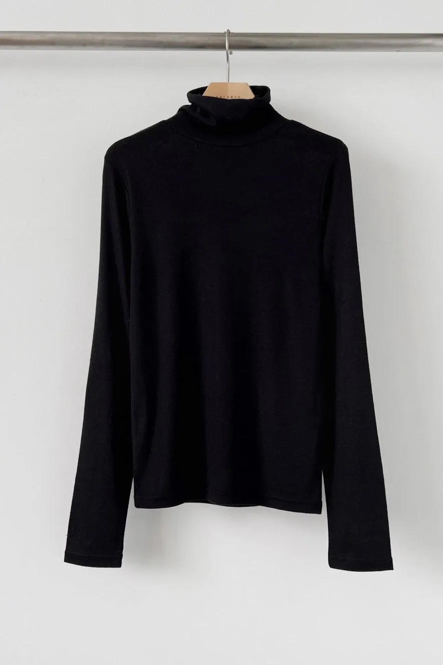 Stretchy Thin Turtleneck