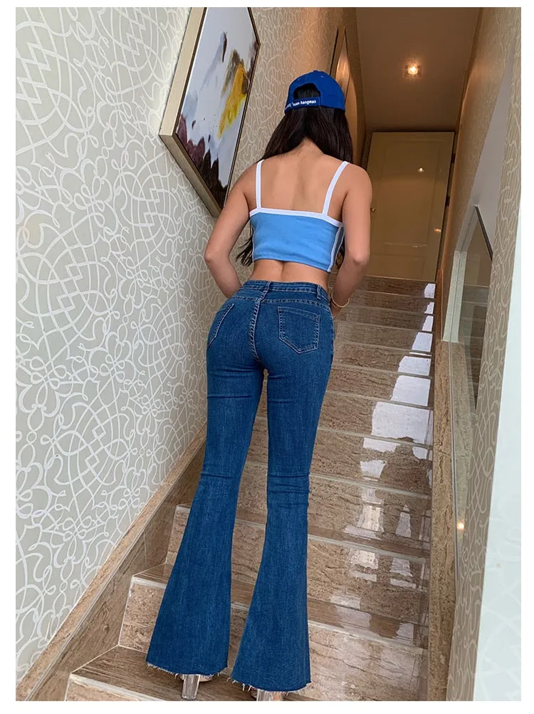 Throwback High Waist Flare Jeans