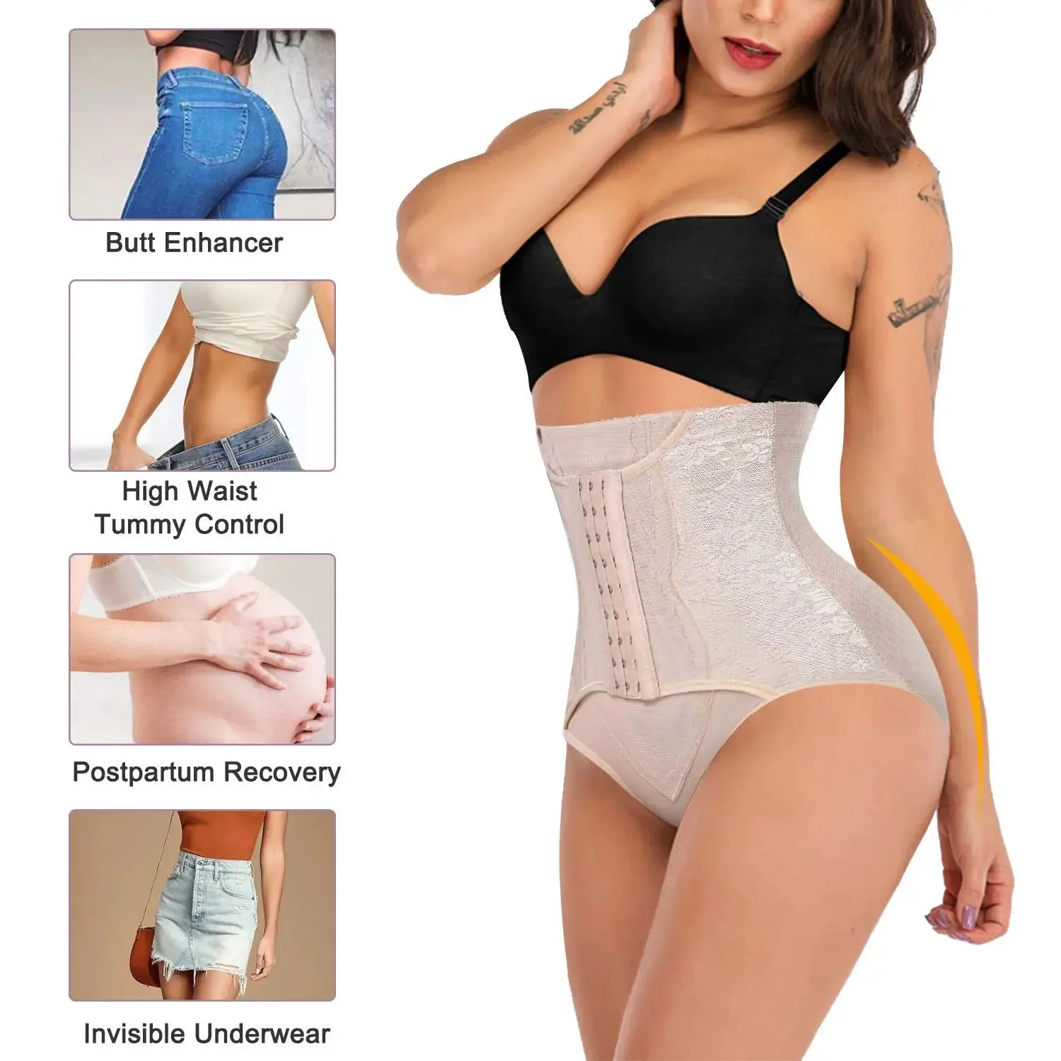 Trendy Body Shaper High Waist Trainer