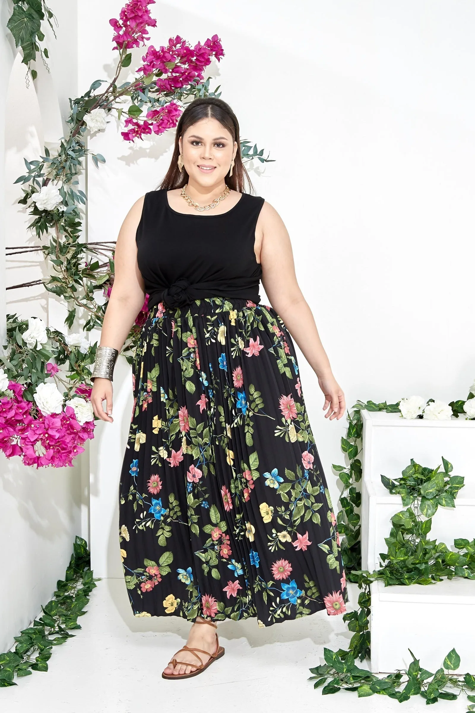 Unni Skirt - Roses Series