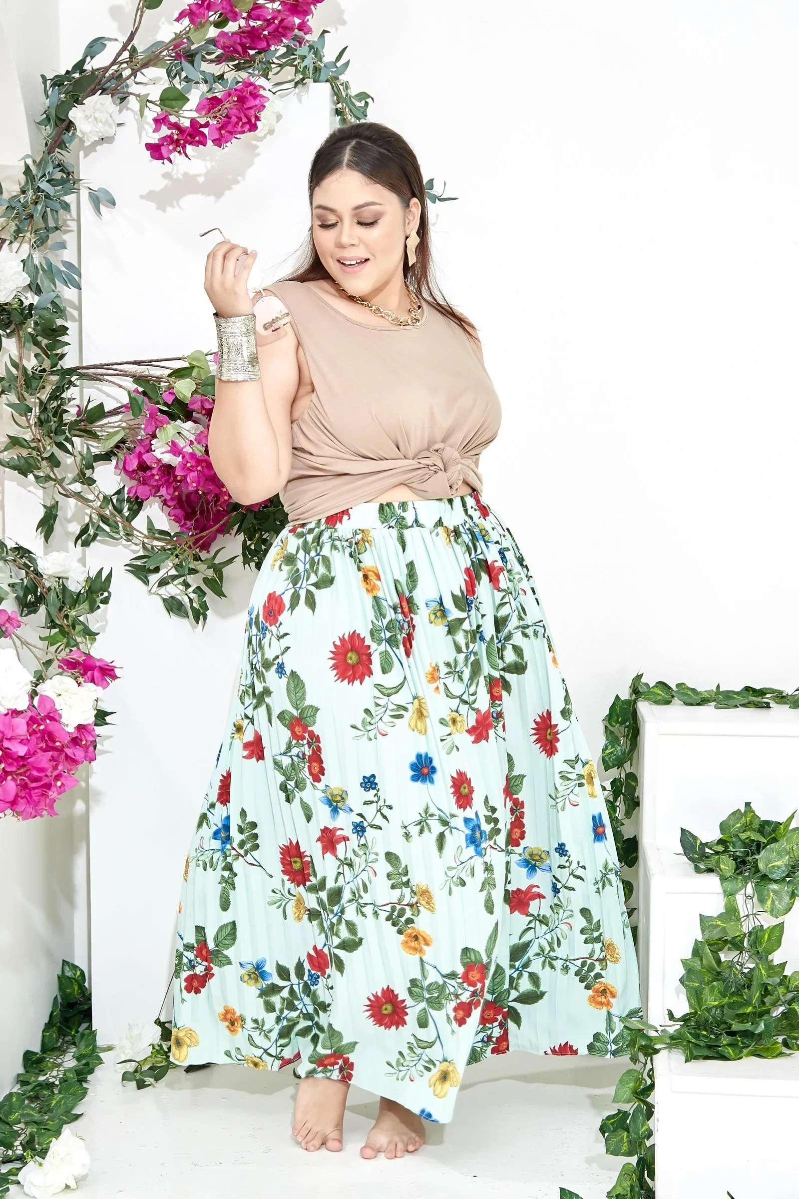 Unni Skirt - Roses Series