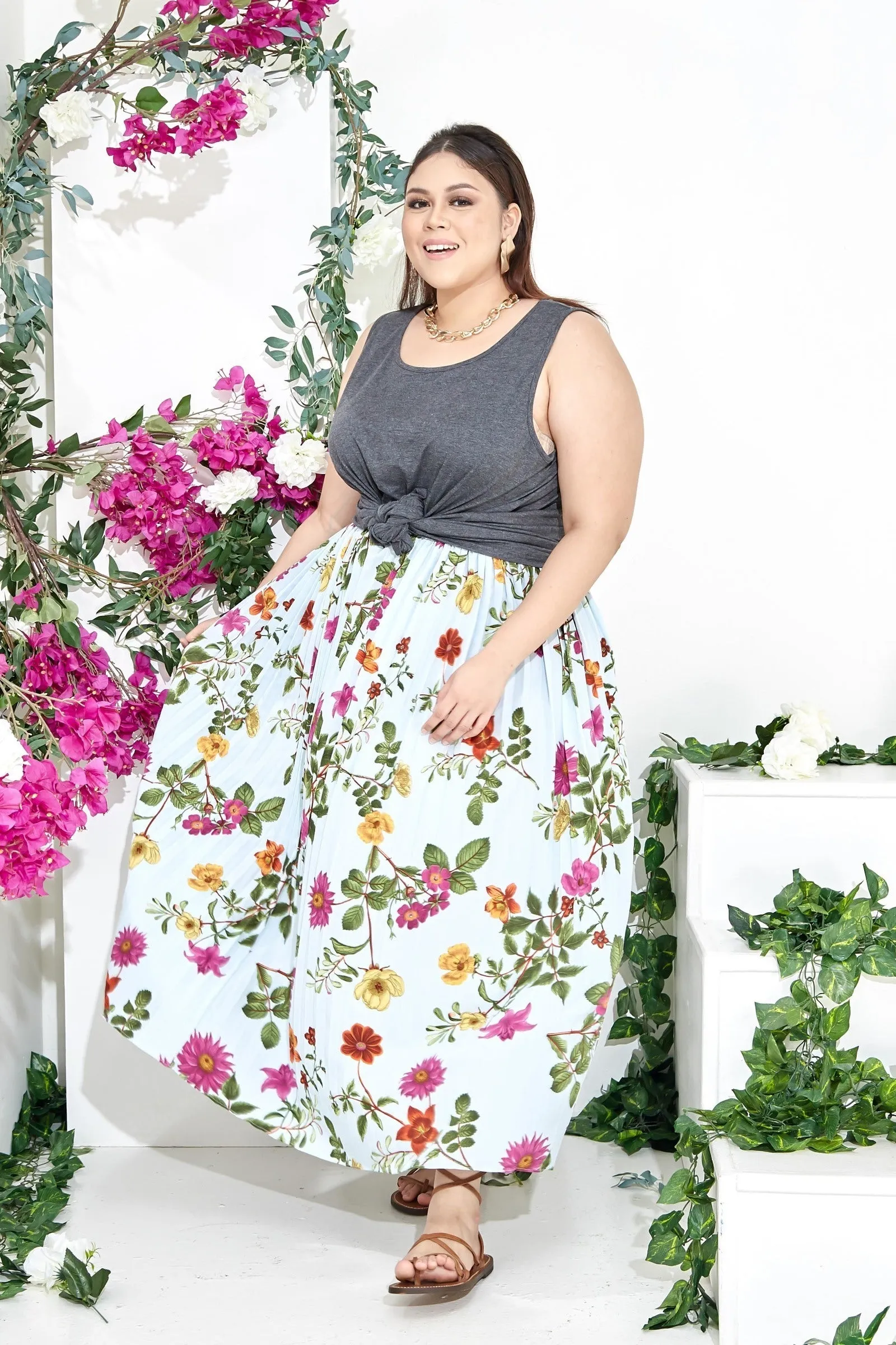 Unni Skirt - Roses Series