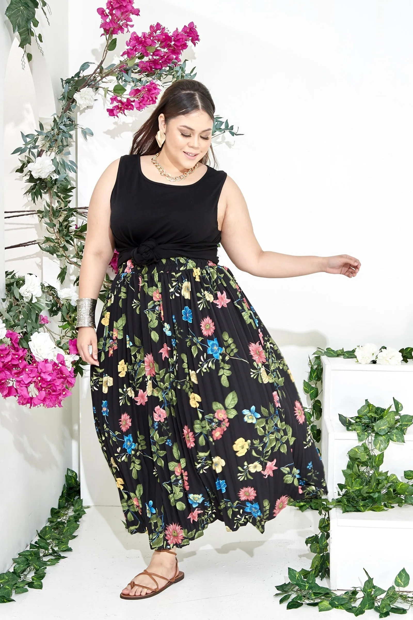 Unni Skirt - Roses Series