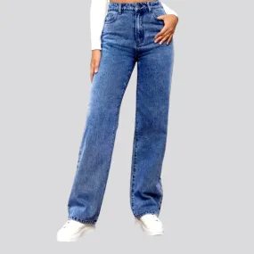 Vintage stonewashed jeans
 for ladies